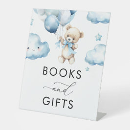 待って待ってテディベア赤ちゃんシャワー本&ギフト 台座サイン