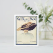 待って憧れのSongbookカバーヴィンテージ ポストカード (スタンド正面)