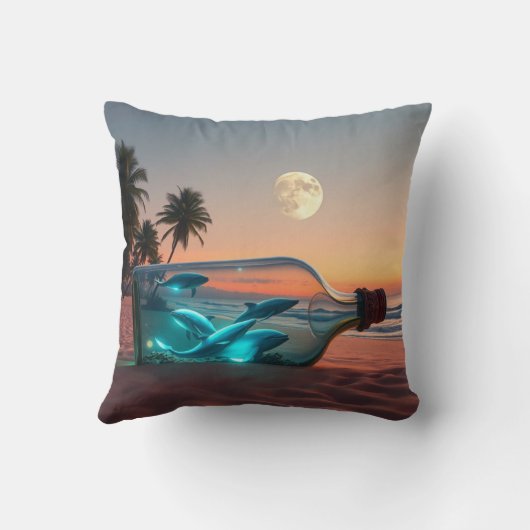 待って…イルカ クッション (裏面)