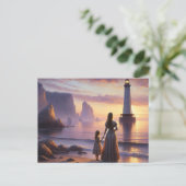 待って ポストカード (スタンド正面)