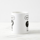 待って、何の芸術 コーヒーマグカップ (中央)