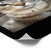 待って、俺は馬鹿な猫のミームにされてる！ ポスター (角)