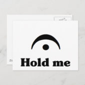 待って：私はフェルマタだ ポストカード (正面/裏面)