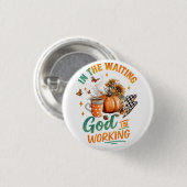 待って… 缶バッジ (正面&裏面)