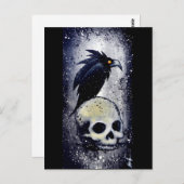 「待って」葉書 ポストカード (正面/裏面)