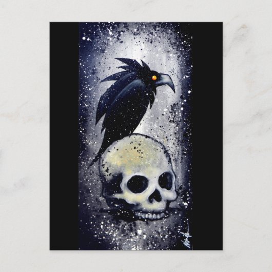 「待って」葉書 ポストカード (正面)