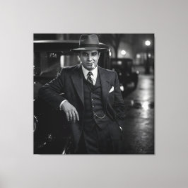 待って… 1920年代ナターシャ・アメリカ キャンバスプリント