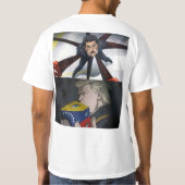 “待って…Dr Disrespect逮捕?面白いミーム”Tシャツ Tシャツ (裏面)