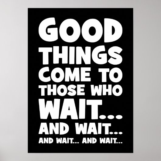 待っ来て待つ人に良いこと… ポスター (正面)