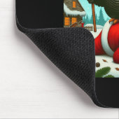 待つあなたのターン太った男の子トルコSanta おもしろい Thanxssgi マウスパッド (コーナー)