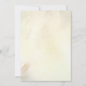 待つことができる – かわいいベビークマ赤ちゃんシャワー 招待状 (裏面)