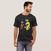 待つ何の英語先生文法衣装Engli Tシャツ (正面フル)