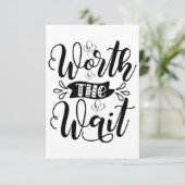 待つ価値のあるボディスーツ、待つ価値がある サンキューカード (スタンド正面)