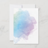 待つ価値のある愛 |の結婚イベント延期カード 出欠カード (裏面)