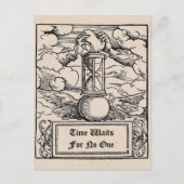 待つ者が無いカスタマイズ ポストカード (正面)