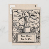 待つ者が無いカスタマイズ ポストカード (正面/裏面)