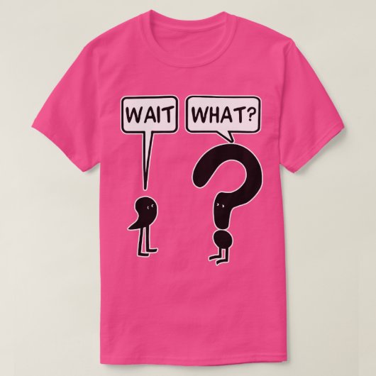 待つ1 Tシャツ (デザイン正面)