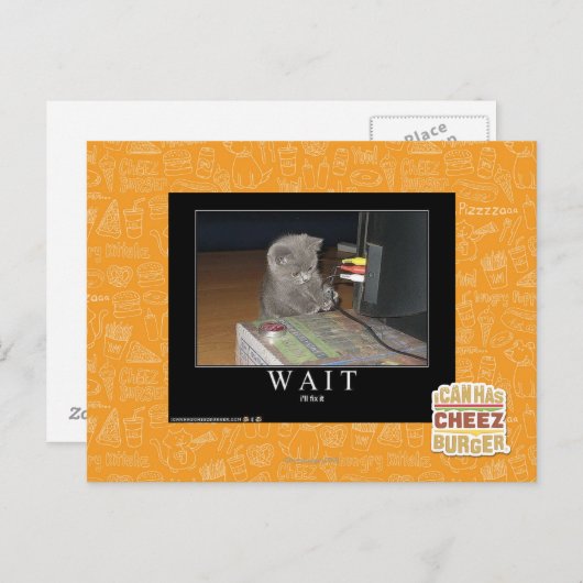 待つ ポストカード (正面/裏面)