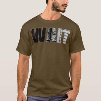 待つ Tシャツ