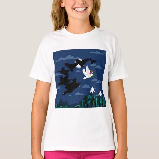 待つ Tシャツ (正面)