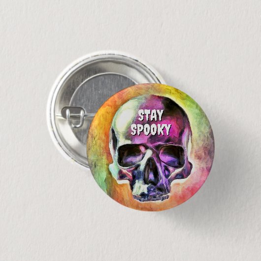 待不気味て。ボタンバッジ 缶バッジ (正面&裏面)