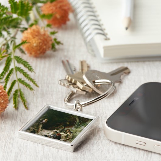 待伏せ キーホルダー (側面)