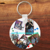 待機と参照くもの巣サイトのキーチェーン キーホルダー (正面)