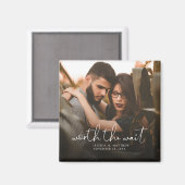 待機のフォトス結婚クリプトオーバーレイのモダン価値 マグネット (正面/裏面)