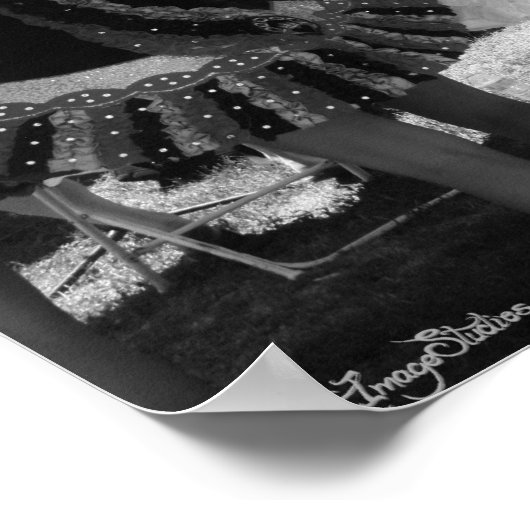 待機プリント ポスター (角)