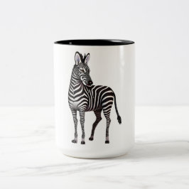 待機中のゼブラマグ ツートーンマグカップ