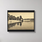 待機中 キャンバスプリント (正面)