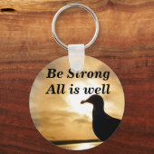 待機中_ キーホルダー (正面)