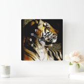 待機中_ スクエア壁時計 (ホーム)