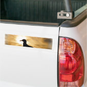 待機中_ バンパーステッカー (トラック上)