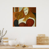 待機中 ポスター (キッチン)