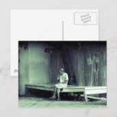 待機中 ポストカード (正面/裏面)