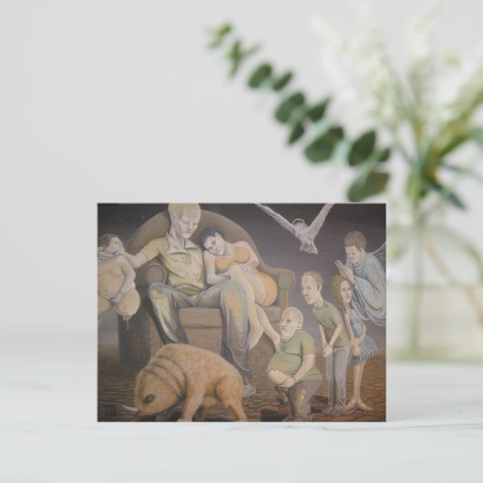 待機中 ポストカード (スタンド正面)