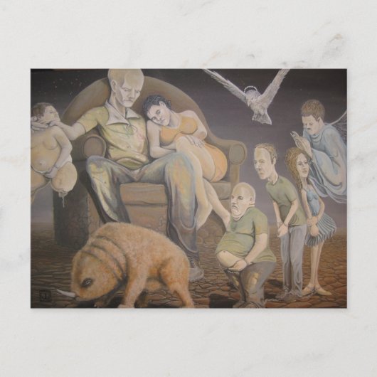 待機中 ポストカード (正面)