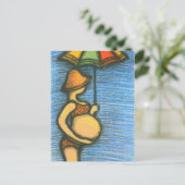 待機中_1 ポストカード (スタンド正面)