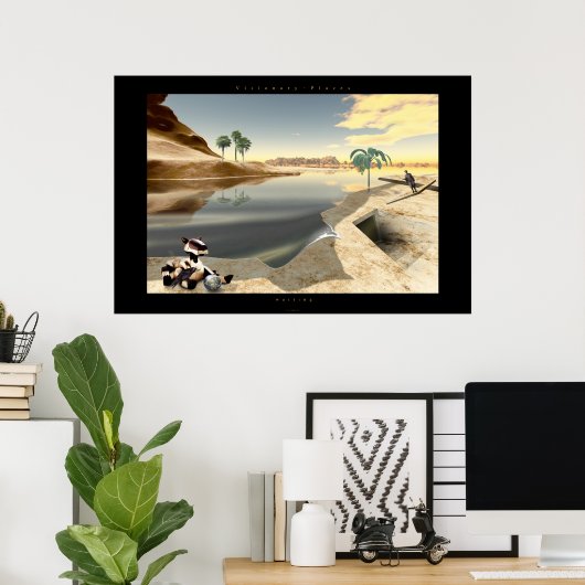 待機 ポスター (ホームオフィス)