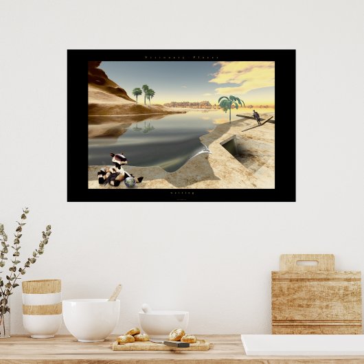 待機 ポスター (キッチン)