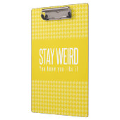 待風変わりて。気に入ったね。黄色のクリップボード クリップボード (左)