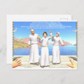 律法の医者先生の中のイエス ポストカード (正面/裏面)