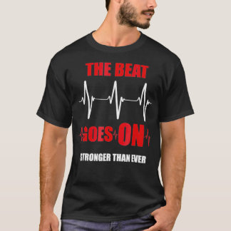 後おもしろいハート手術 Tシャツ