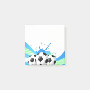 後それノートサッカー ポストイット