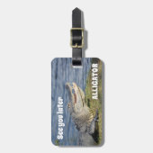 後でアリゲーターに会う ラゲッジタグ (正面縦)