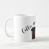 後でコーヒー コーヒーマグカップ (左)