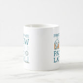 後でパニックに陥る コーヒーマグカップ (中央)