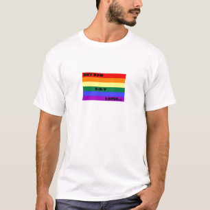 後で今買物のゲイ Tシャツ