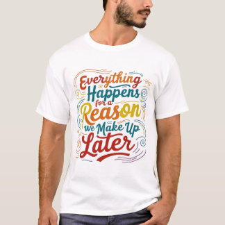 後で仲直りするわけだ Tシャツ